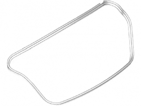 Lincoln MKZ 13-20 trunk lid seal