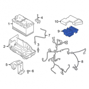 Ford Explorer 20-23 Battery Distribution Plate