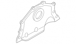 Front Cylinder Head Cover VW Atlas 18-25 3.6