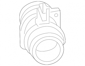 Air flow meter Audi A4 B8 08-16 2.0T with housing