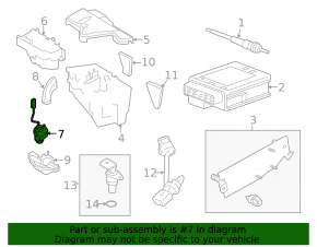 BMW X5 E70 07-13 Engine Computer Unit Ventilation