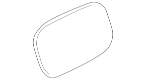 Fuel filler flap Volvo V90 17-22 usa