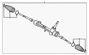 Toyota Corolla 20-26 steering rack