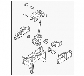 Gearbox shifter Hyundai Santa FE 19-20