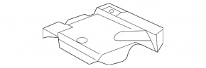 Right engine cover for Lexus GX460 10-23