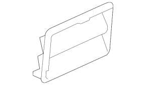Left ventilation shield Toyota Sienna 11-20