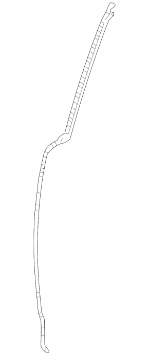 Side door seal, rear right, Lexus LX 22-26 front