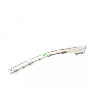 Left rear bumper molding for VW Touareg 15-17, chrome