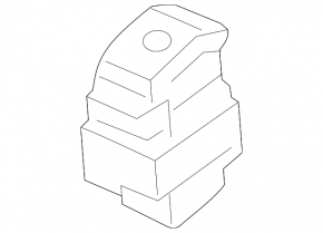 Audi Q3 83A 19-25 interior trunk release button, black