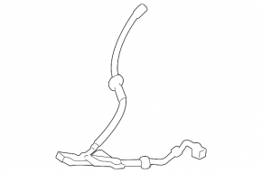 ABS sensor wire, rear right, Toyota Prius 30 10-15