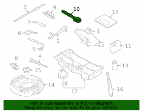 Towing hook for Audi A4 B9 20-25