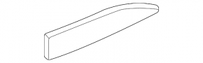 Rear bumper reflector inner left Audi A4 B9 20-23