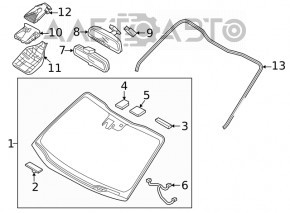 Sensor defog Kia Sorento 16-20