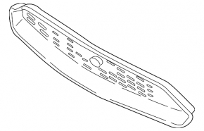 Radiator grill grill Ford Mustang mk6 18-rest