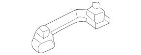 Left ceiling handle for Mercedes CLA 14-19