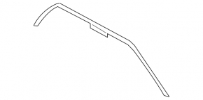 Front hood seal Audi Q7 16-