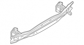 Rear bumper reinforcement BMW 4 F32/33/36 14-20