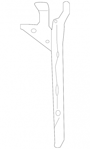 Toyota Corolla 20-26 Hood Lock Plate
