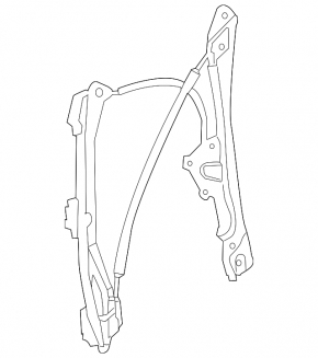 Window lift mechanism front left VW Jetta 11-18 USA