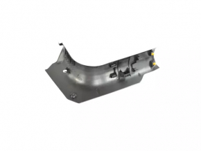 Front left threshold pad Jeep Renegade 15 - black, worn, scratches, without plug