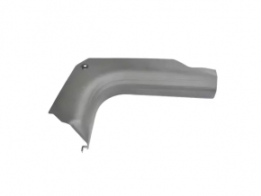 Front left threshold pad Jeep Renegade 15 - black, worn, scratches, without plug