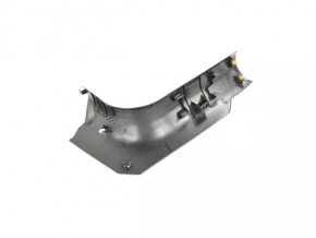 Front left threshold pad Jeep Renegade 15 - black, worn, scratches, without plug