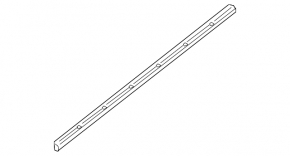 Nissan Altima 13-18 Front Left Door Seal Lower