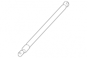 Hood shock absorber right Kia Soul 14-19