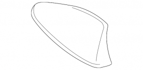 Antenna housing fin Lexus RX350 RX450h 16-19