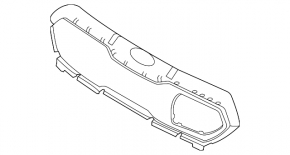 Radiator grill grill Kia Niro 19-22 EV