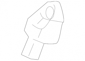 Airbag sensor in the center pillar left Toyota Sienna 21-25