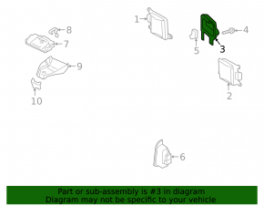 Blind Spot Sensor Bracket (BSM) Left for Audi A3 8V 17-20