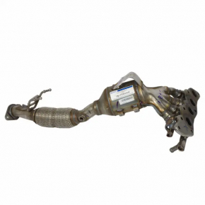 Exhaust manifold with catalytic converter Lincoln MKZ 13-16 hybrid