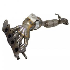Exhaust manifold with catalytic converter Lincoln MKZ 13-16 hybrid
