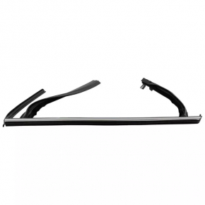 Upper rear right door molding Ford Fusion mk5 17-20 chrome with glass seal