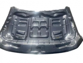 Ford Mustang mk6 18-23 bare hood with air duct rest, aluminum