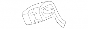 Airbag wiring harness for the steering wheel of a Volkswagen ID.4 21-25