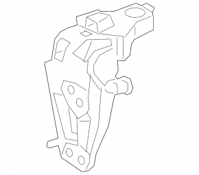 Lexus ES300h 19-26 Rear Engine Mount Bracket