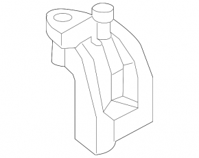 Engine mount front right Hyundai Sonata 11-15 hybrid