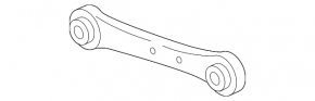 Rear right transverse control arm Volvo S60 11-18