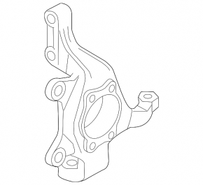 Front right trunnion Infiniti FX35 FX45 03-08 broken bolt under sensor