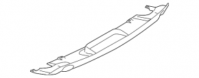 Rear bumper lip Audi A6 06-08