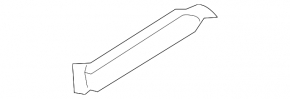 Door seal front right lower Audi A6 C8 19-
