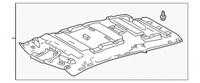 Headlining Lexus RX350L RX450hL 18-22 long, without sunroof, gray