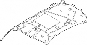 Infiniti QX50 19-20 headliner without sunroof