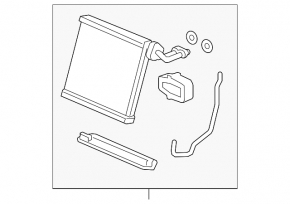 Honda CRV 12-16 Evaporator