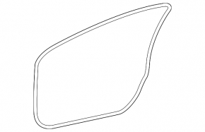 Front left door seal for Infiniti QX30 17-19