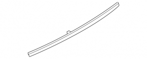 Rear bumper molding central Nissan Murano z52 15-