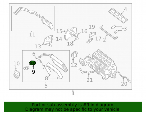 Infiniti FX35 09-10 A/C Heater Valve