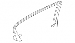 Door frame inner rear right Chevrolet Cruze 11-15